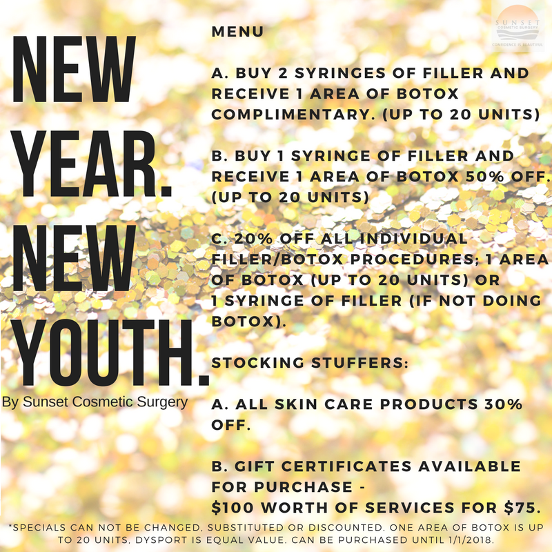 New Year New Youth - by Sunset Cosmetic Surgery